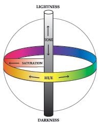 Fancy color identification and description