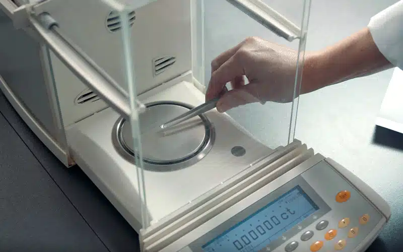 carat weight scale