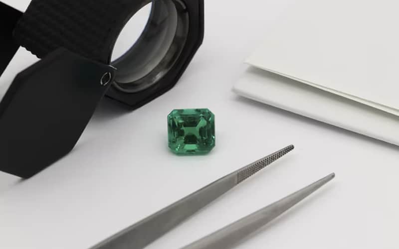 Emerald and Loupe