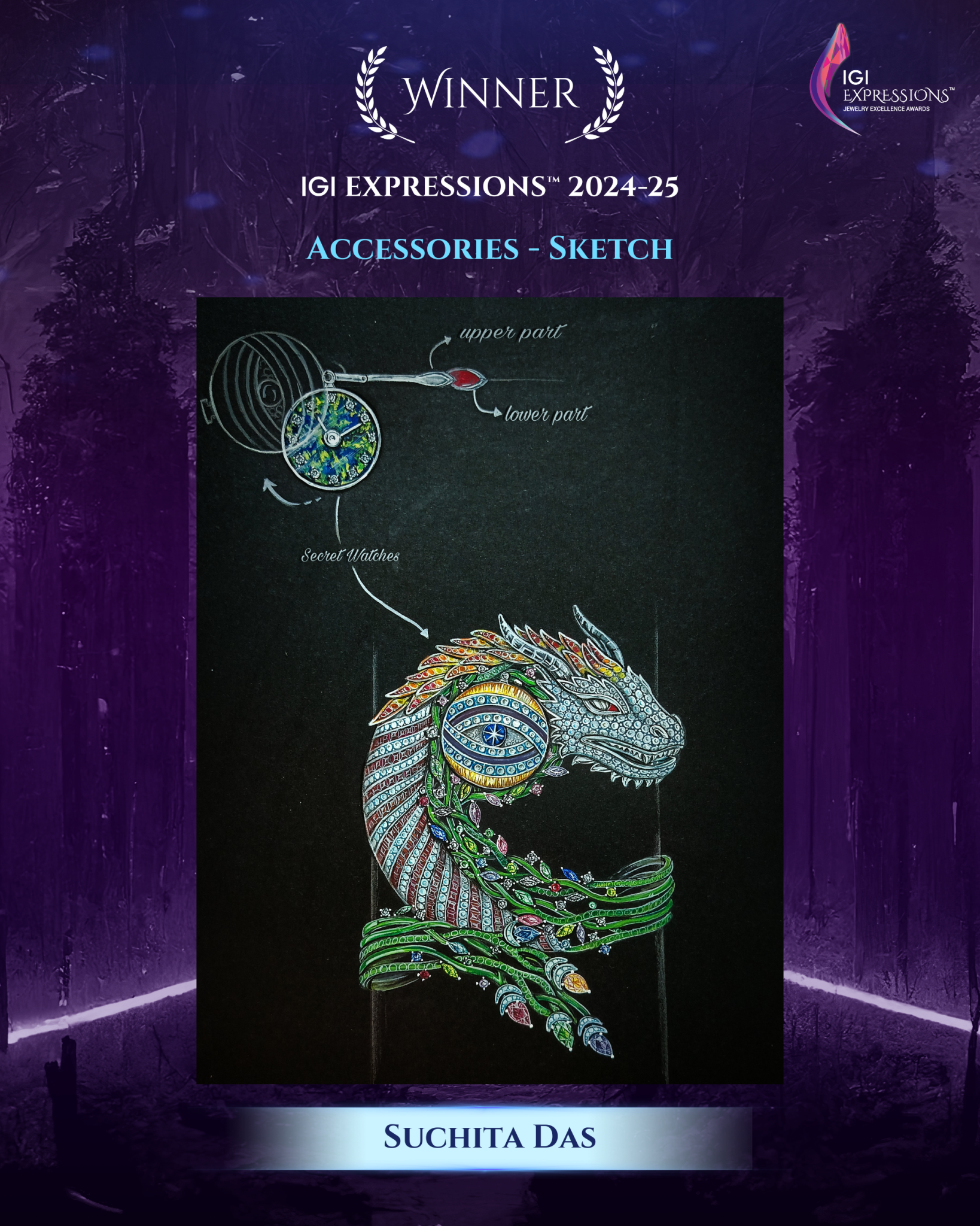 Suchita Das, India
Category - Accessories Segment - Sketch