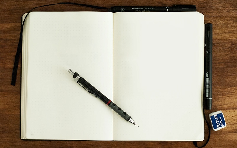 Blank book