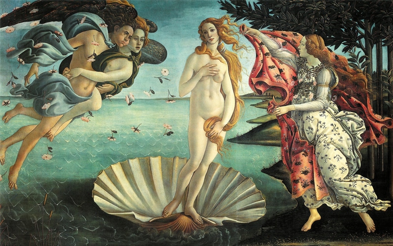 The Birth of Venus by Botticelli
