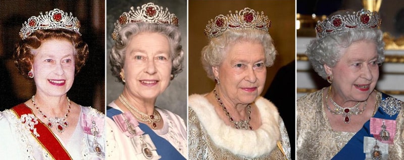 Queen Elizabeth through the years