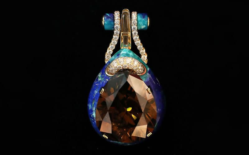 Earth Star Diamond and Pendant